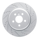 R1 18-25 BMW 230i Front & Rear Drilled & Slotted Silver Brake Rotor Set