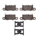 DFC 12-23 Porsche Panamera Rear 5000 Advanced Low Metallic Brake Pads and Hardware Kit