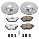 Power Stop 05-06 Nissan Altima Front & Rear Z26 Street Warrior Brake Kit