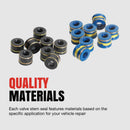 Fel-Pro 07-20 Toyota Tundra/08-20 Sequoia/08-20 Land Cruiser Engine Valve Stem Oil Seal Set