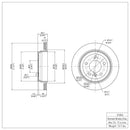 DFC GeoSPEC Coated Rotors - Plain