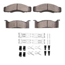 DFC 68-72 Ford LTD Front 5000 Advanced Semi Metallic Brake Pads and Hardware Kit
