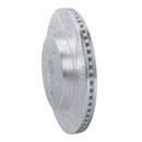 R1 19-25 Toyota Prius Prime Front Drilled & Slotted Silver Brake Rotor Set
