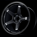 Advan GT Beyond 19x10.5 +24 5x114.3 Racing Titanium Black Wheel