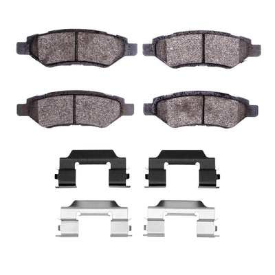 DFC 08-16 Cadillac SRX Rear Active Performance Pads and Hardware Kit