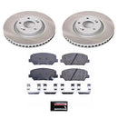 Power Stop 13-15 Kia Optima Front and Rear Semi-Coated Rotor Kit