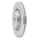 R1 18-21 Mazda 6 Front & Rear Drilled & Slotted Silver Brake Rotor Set