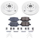 Power Stop 17-18 Cadillac XT5 Front & Rear Z17 Evolution Geomet Coated Brake Kit