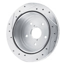 R1 22-24 Subaru WRX Front & Rear Drilled & Slotted Silver Brake Rotor Set