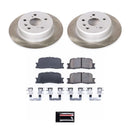 Power Stop 01-03 Toyota Highlander Front and Rear Semi-Coated Rotor Kit