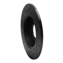 R1 92-05 Buick Park Avenue Rear Right Drilled & Slotted Black Brake Rotor
