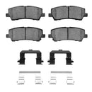 DFC 15-23 Ford Mustang Rear Geospec Rotors w/4000 HybriDynamic Brake Pads w/Hardware