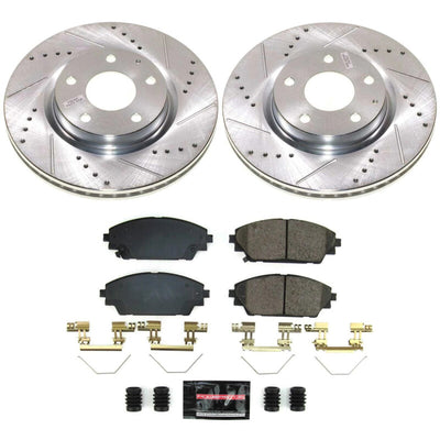 Power Stop 20-22 Mazda CX-30 Front and Rear Z23 Evolution Brake Kit