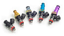 Injector Dynamics 1340cc Injectors - 60mm Length - 14mm Purple Top - 14mm Lower O-Ring (Set of 4)