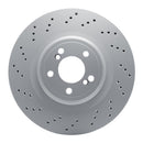 DFC 15-19 BMW X6 Right Rear Drilled GeoSPEC Coated Rotor