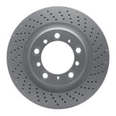 DFC 16-23 Porsche 718 Cayman Right Rear Drilled GeoSPEC Coated Rotor