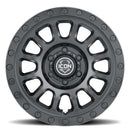 ICON Hulse 17 X 8.5 5 X 150 25mm Offset 5.75in BS Double Black
