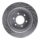 R1 12-20 Ford F-150 Front & Rear Drilled & Slotted Silver Brake Rotor Set
