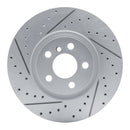 R1 15-25 BMW 228I Xdrive Gran Coupe Front Left Drilled & Slotted Geo-Carbon Rotor