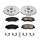 Power Stop 13-16 Hyundai Santa Fe Front & Rear Z23 Evolution Sport Brake Kit