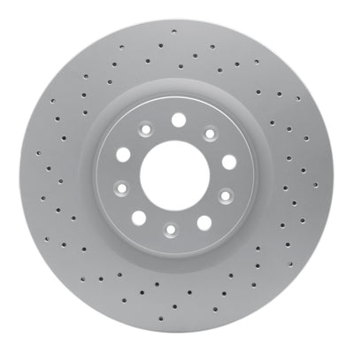 DFC 05-06 Ford GT Rear Drilled GeoSPEC Coated Rotor
