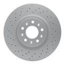 DFC 05-06 Ford GT Front Drilled GeoSPEC Coated Rotor