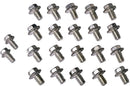 Moroso Chevrolet Small Block/Oldsmobile Self Locking Oil Pan Bolts - Set of 18