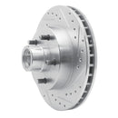 R1 69-96 Buick Electra Front Drilled & Slotted Silver Brake Rotor Set
