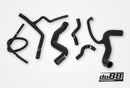 do88 Volvo 740 780 960 Turbo 16V Coolant Hoses Black