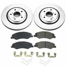 Power Stop 2021 Honda Odyssey Front & Rear Z17 Evolution Coated Brake Kit