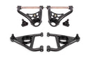 BMR 67-69 GM F-Body / 68-74 X-Body Non-Adj. Upper & Lower A-Arms (Polyurethane) - Black Hammertone