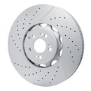 DFC 21-25 Mercedes-Benz Gle63 AMG S Front Drilled & Slotted Hi-Carbon Alloy GEOMET Coated Rotor