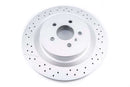 DBA 17-19 Mercedes-Benz GLE43 AMG Sport Brakes Rear OE Cross Drilled Rotor
