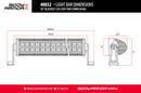 Body Armor 4x4 30in Blackout LED Light Bar Combo Beam with Wiring Harness