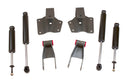 MaxTrac 99-06 GM C1500 2WD V8 2in/4in Lowering Coil Kit