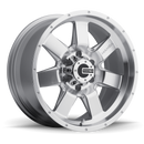 Mamba M14 20x9 6x139.7 ET12 Machined Face Silver / Drill Holes