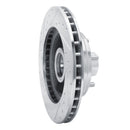 R1 90-02 Chevrolet ASTRO Front Right Drilled & Slotted Silver Brake Rotor