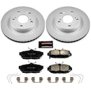 Power Stop 2012 Honda Civic Front & Rear Z17 Evolution Geomet Coated Brake Kit