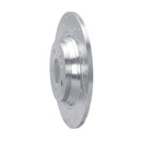 R1 2020-2025 Mercedes-Benz EQB 300 Rear Left Drilled & Slotted Silver Brake Rotor