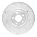 R1 12-20 Audi A6 Front & Rear Drilled & Slotted Silver Brake Rotor Set