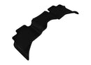 3D MAXpider 2012-2020 Dodge Ram 1500 Quad Cab Kagu 1st & 2nd Row Floormats - Black