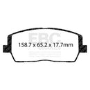EBC S13 Brake Pad and Rotor Kit