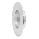 R1 11-16 Mini Cooper Paceman Rear Right Drilled & Slotted Silver Brake Rotor