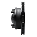 R1 71-95 Chevrolet C20 Pickup Front Right Drilled & Slotted Black Brake Rotor