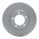 DFC 99-23 Porsche 911 Right Front Drilled Hi-Carbon Alloy Geomet Coated Rotor