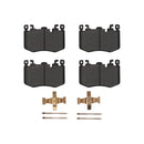 DFC 21-24 Polestar Polestar 2 Front 5000 Advanced Low Metallic Brake Pads and Hardware Kit