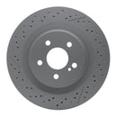 DFC 05-11 Mercedes-Benz SLK55 AMG Rear Drilled GeoSPEC Coated Rotor and Slotted