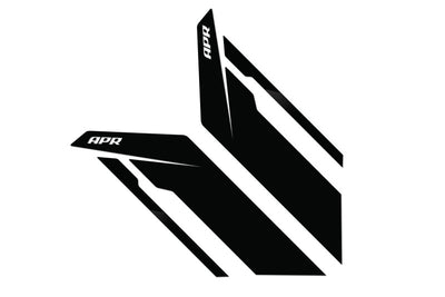 APR Sideburn Sticker - Black/Black