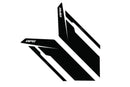 APR Sideburn Sticker - Black/Black