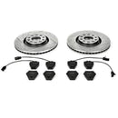 Power Stop 00-02 Audi S4 Front Z23 Evolution Sport Brake Kit w/Calipers